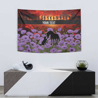 Personalised ANZAC Day Tapestry Remembering the Animals of War