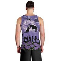 ANZAC Day Men Tank Top Lest We Forget the Animals Too
