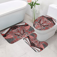 Aotearoa Iwi Ngapuhi Bathroom Set Maori Kowhaiwhai Pattern