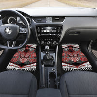 Aotearoa Iwi Ngapuhi Personalised Car Mats Maori Kowhaiwhai Pattern