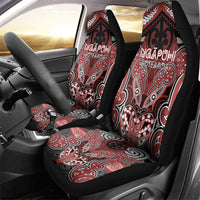 Aotearoa Iwi Ngapuhi Car Seat Cover Maori Kowhaiwhai Pattern