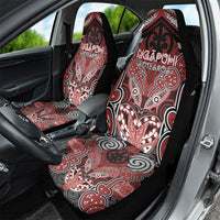 Aotearoa Iwi Ngapuhi Car Seat Cover Maori Kowhaiwhai Pattern