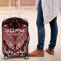 Aotearoa Iwi Ngapuhi Luggage Cover Maori Kowhaiwhai Pattern