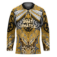Aotearoa Iwi Ngati Whatua Personalised Hockey Jersey Maori Kowhaiwhai Pattern