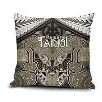 Aotearoa Iwi Waikato Tainui Pillow Cover Maori Kowhaiwhai Pattern