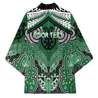 Aotearoa Iwi Ngati Maniapoto Personalised Kimono Maori Kowhaiwhai Pattern