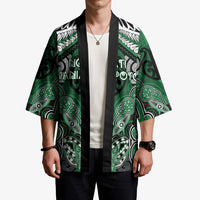 Aotearoa Iwi Ngati Maniapoto Personalised Kimono Maori Kowhaiwhai Pattern