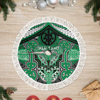 Aotearoa Iwi Ngai Tahu Tree Skirt Maori Kowhaiwhai Pattern