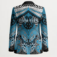 Aotearoa Iwi Ngati Porou Personalised Blazer Maori Kowhaiwhai Pattern
