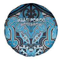 Aotearoa Iwi Ngati Porou Spare Tire Cover Maori Kowhaiwhai Pattern