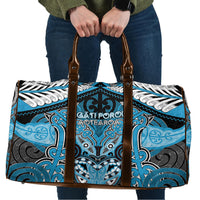 Aotearoa Iwi Ngati Porou Travel Bag Maori Kowhaiwhai Pattern
