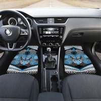 Aotearoa Iwi Ngati Kahungunu Personalised Car Mats Maori Kowhaiwhai Pattern