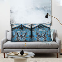 Aotearoa Iwi Ngati Kahungunu Pillow Cover Maori Kowhaiwhai Pattern