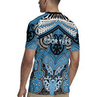 Aotearoa Iwi Ngati Kahungunu Personalised Rugby Jersey Maori Kowhaiwhai Pattern