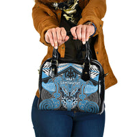Aotearoa Iwi Ngati Kahungunu Shoulder Handbag Maori Kowhaiwhai Pattern