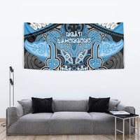 Aotearoa Iwi Ngati Kahungunu Tapestry Maori Kowhaiwhai Pattern