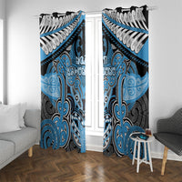 Aotearoa Iwi Ngati Kahungunu Window Curtain Maori Kowhaiwhai Pattern