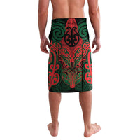 Aotearoa Iwi Tuhoe Personalised Lavalava Maori Kowhaiwhai Pattern LT19 - Polynesian Pride