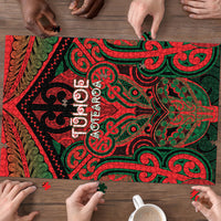 Aotearoa Iwi Tuhoe Puzzle Maori Kowhaiwhai Pattern LT19 - Polynesian Pride