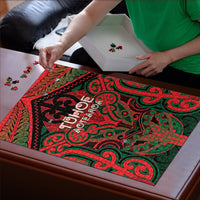 Aotearoa Iwi Tuhoe Puzzle Maori Kowhaiwhai Pattern LT19 - Polynesian Pride