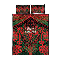Aotearoa Iwi Tuhoe Quilt Bed Set Maori Kowhaiwhai Pattern LT19 - Polynesian Pride