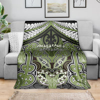 Aotearoa Iwi Whakatohea Blanket Maori Kowhaiwhai Pattern LT19 - Polynesian Pride