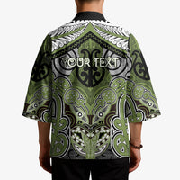 Aotearoa Iwi Whakatohea Personalised Kimono Maori Kowhaiwhai Pattern