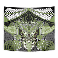 Aotearoa Iwi Whakatohea Tapestry Maori Kowhaiwhai Pattern