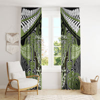 Aotearoa Iwi Whakatohea Window Curtain Maori Kowhaiwhai Pattern LT19 - Polynesian Pride