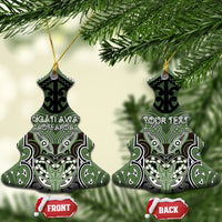 Aotearoa Iwi Ngati Awa Personalised Ceramic Ornament Maori Kowhaiwhai Pattern