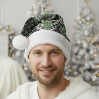 Aotearoa Iwi Ngati Awa Personalised Christmas Santa Hat Maori Kowhaiwhai Pattern