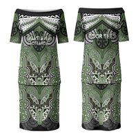 Aotearoa Iwi Ngati Awa Personalised Family Matching Puletasi and Hawaiian Shirt Maori Kowhaiwhai Pattern