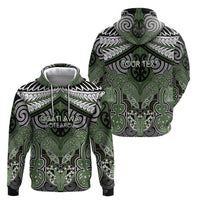 Aotearoa Iwi Ngati Awa Personalised Hoodie Maori Kowhaiwhai Pattern