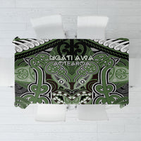 Aotearoa Iwi Ngati Awa Tablecloth Maori Kowhaiwhai Pattern