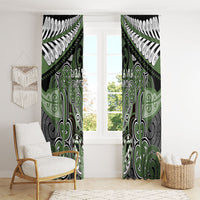 Aotearoa Iwi Ngati Awa Window Curtain Maori Kowhaiwhai Pattern