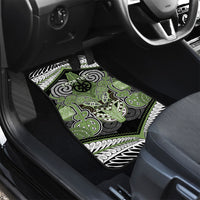 Aotearoa Iwi Ngati Raukawa Personalised Car Mats Maori Kowhaiwhai Pattern