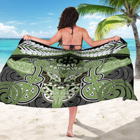 Aotearoa Iwi Ngati Raukawa Sarong Maori Kowhaiwhai Pattern