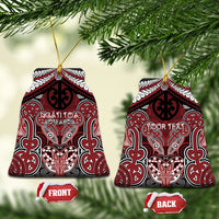 Aotearoa Iwi Ngati Toa Personalised Ceramic Ornament Maori Kowhaiwhai Pattern