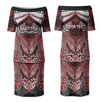 Aotearoa Iwi Ngati Toa Personalised Family Matching Puletasi and Hawaiian Shirt Maori Kowhaiwhai Pattern