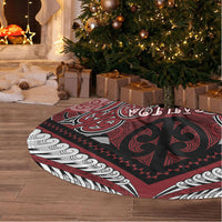 Aotearoa Iwi Ngati Toa Tree Skirt Maori Kowhaiwhai Pattern