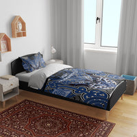 Aotearoa Iwi Ngati Tuwharetoa Bedding Set Maori Kowhaiwhai Pattern