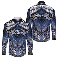 Aotearoa Iwi Ngati Tuwharetoa Personalised Family Matching Mermaid Dress and Hawaiian Shirt Maori Kowhaiwhai Pattern