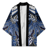 Aotearoa Iwi Ngati Tuwharetoa Personalised Kimono Maori Kowhaiwhai Pattern