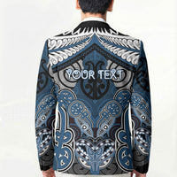 Aotearoa Iwi Ngati Mutunga Personalised Blazer Maori Kowhaiwhai Pattern