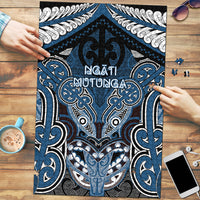 Aotearoa Iwi Ngati Mutunga Puzzle Maori Kowhaiwhai Pattern