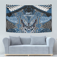 Aotearoa Iwi Ngati Mutunga Tapestry Maori Kowhaiwhai Pattern
