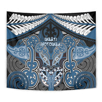 Aotearoa Iwi Ngati Mutunga Tapestry Maori Kowhaiwhai Pattern