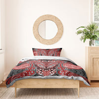Aotearoa Iwi Te Ati Awa Bedding Set Maori Kowhaiwhai Pattern
