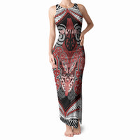 Aotearoa Iwi Te Ati Awa Personalised Tank Maxi Dress Maori Kowhaiwhai Pattern