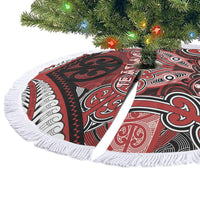 Aotearoa Iwi Te Ati Awa Tree Skirt Maori Kowhaiwhai Pattern